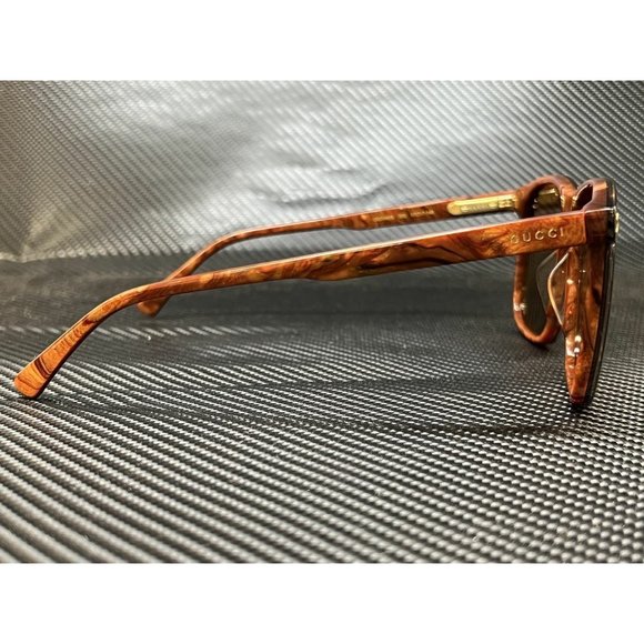 Gucci Men's Brown 57mm Sunglasses - Picture 3 of 4